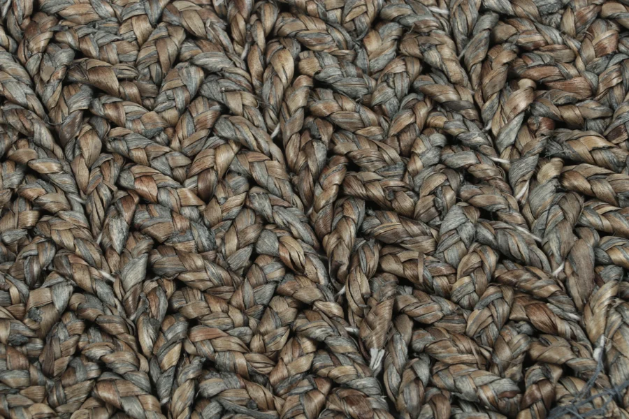 Rug & Kilim’s Textural Hyacinth Custom Rug Sample