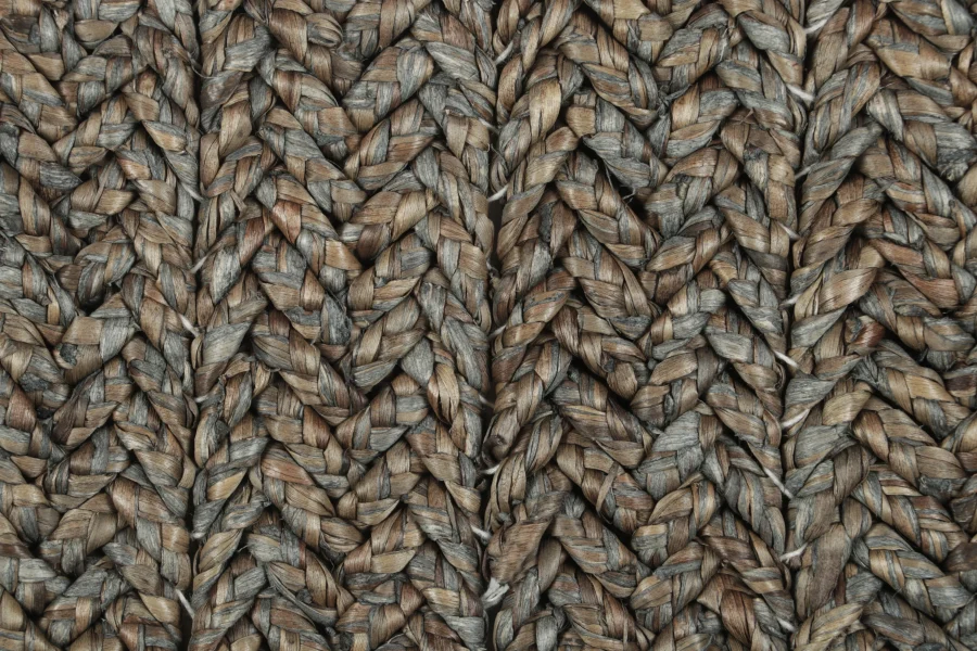 Rug & Kilim’s Textural Hyacinth Custom Rug Sample