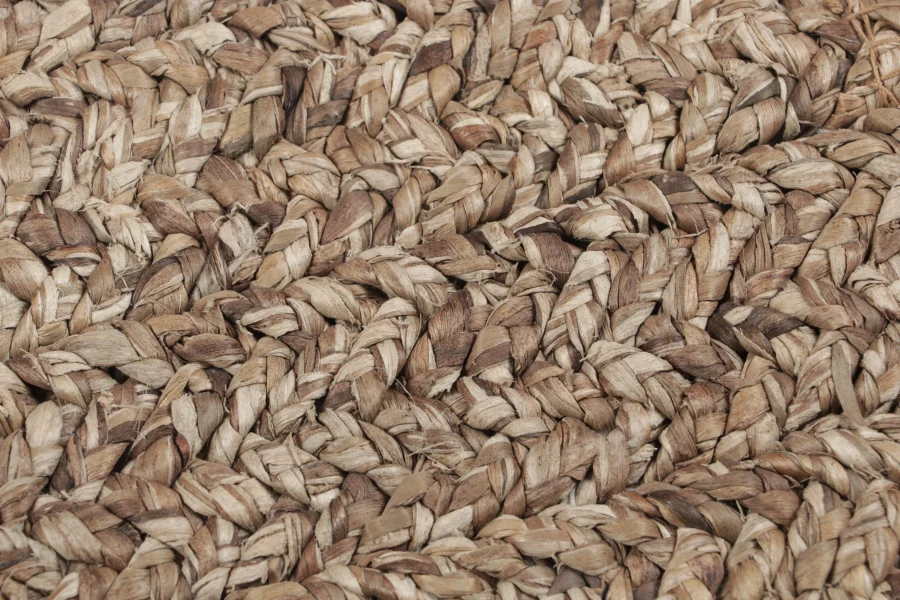 Rug & Kilim’s Textural Hyacinth Custom Rug Sample