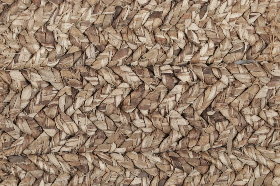 Rug & Kilim’s Textural Hyacinth Custom Rug Sample