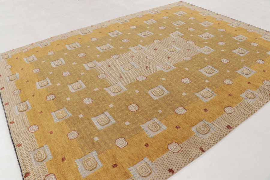 Contemporary Swedish Deco Rug