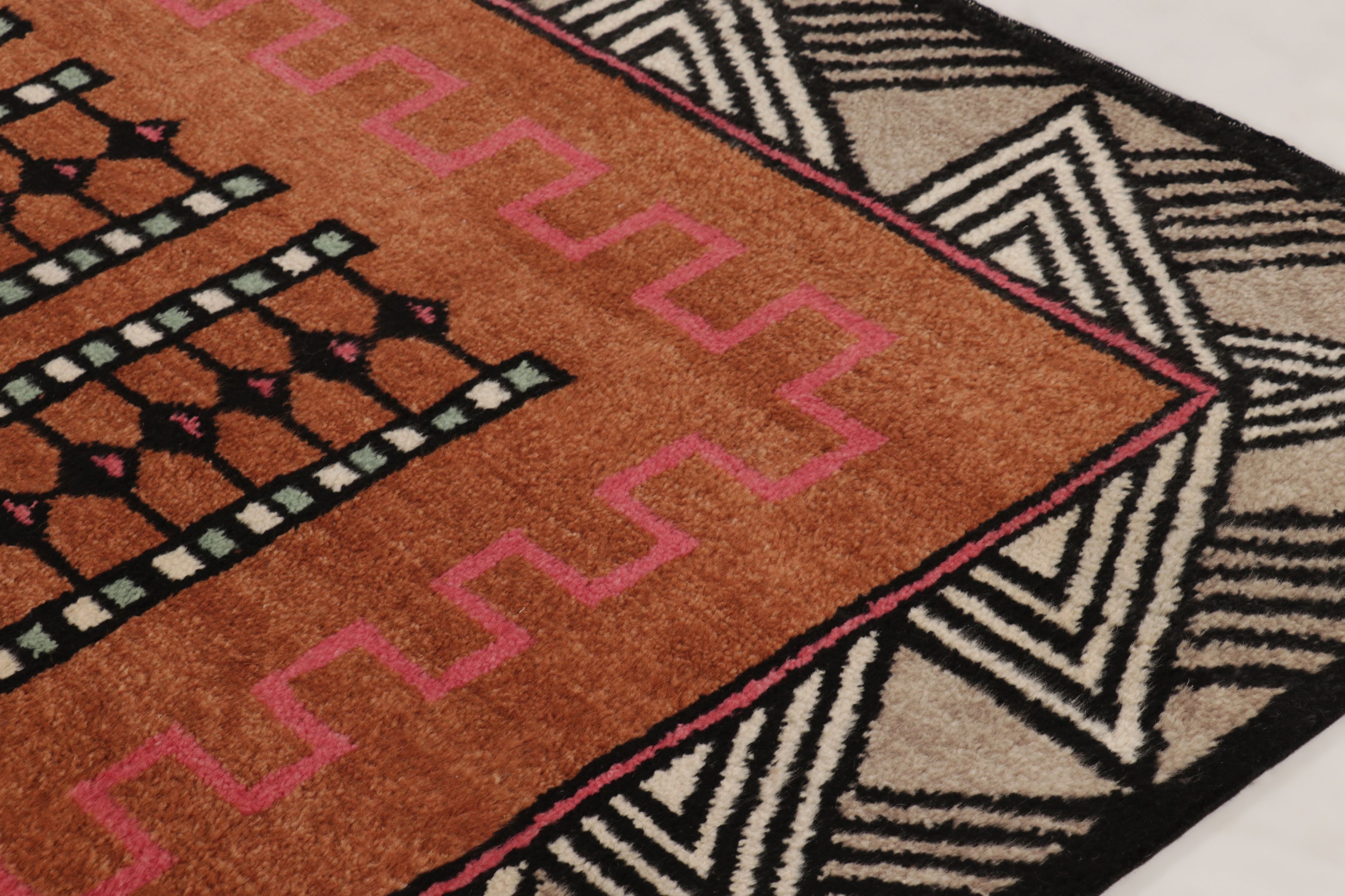 Contemporary Art Deco Geometric Rug