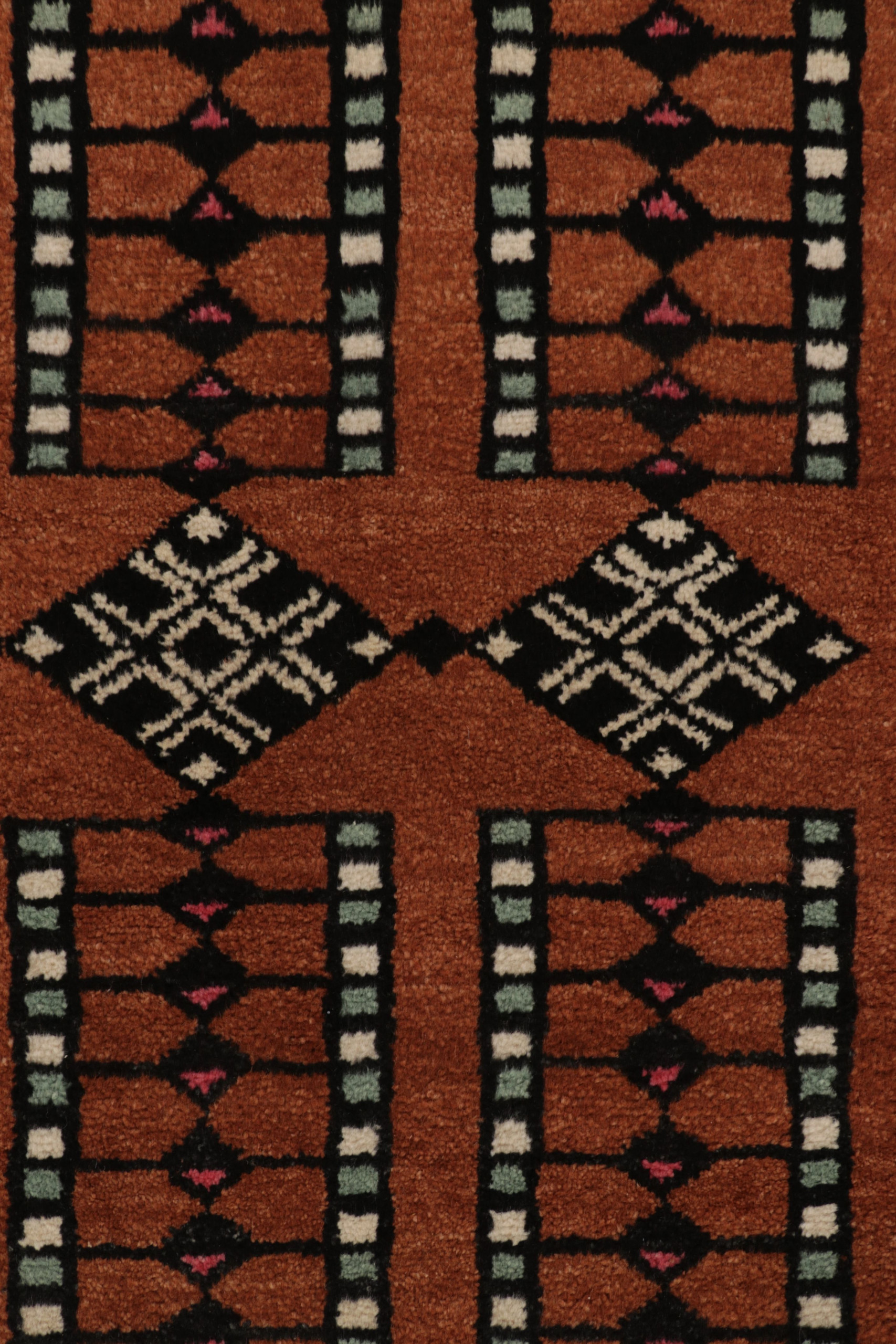 Contemporary Art Deco Geometric Rug