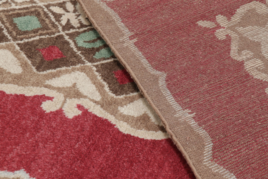 Contemporary Art Deco Floral Rug