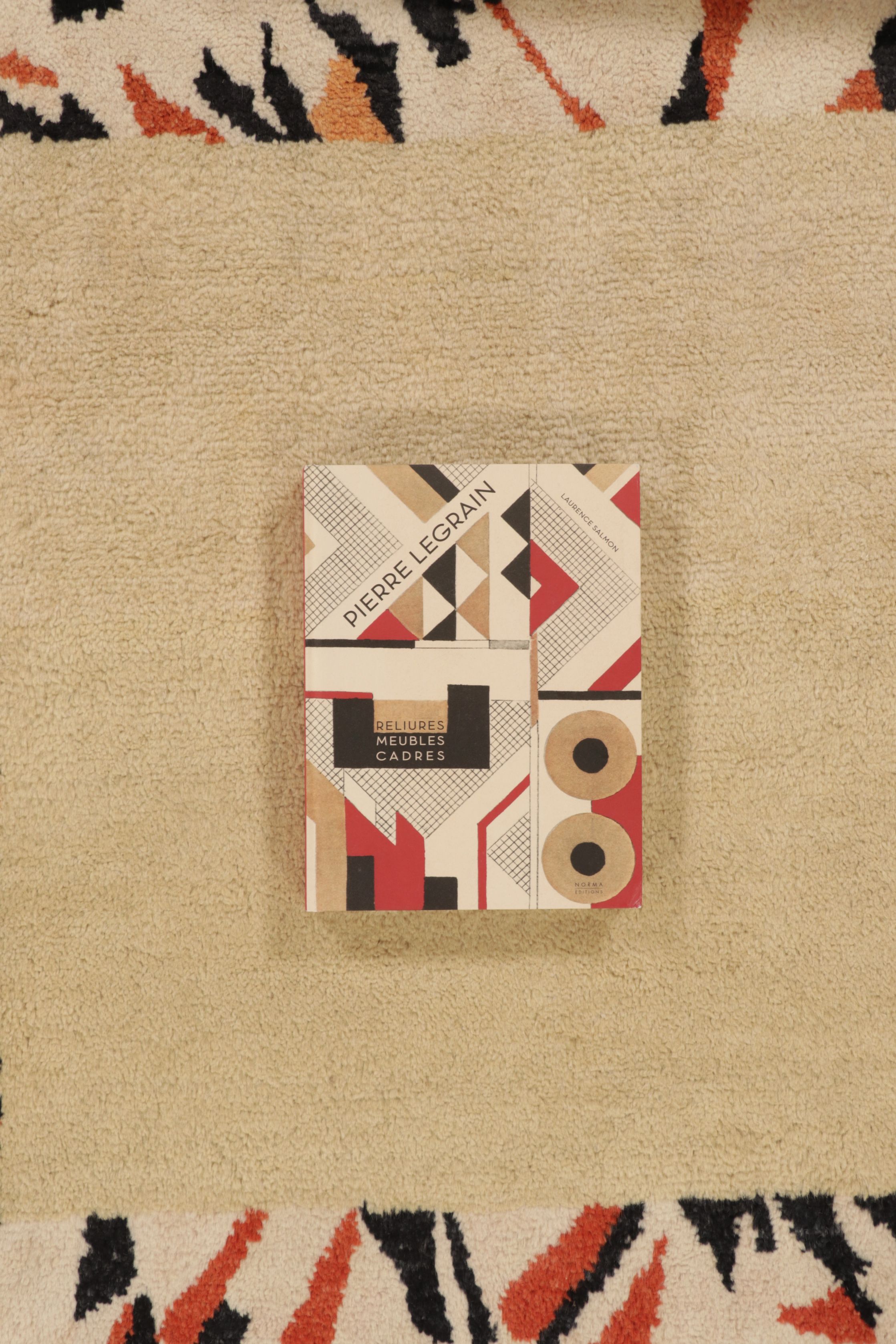 Contemporary Art Deco Square Rug