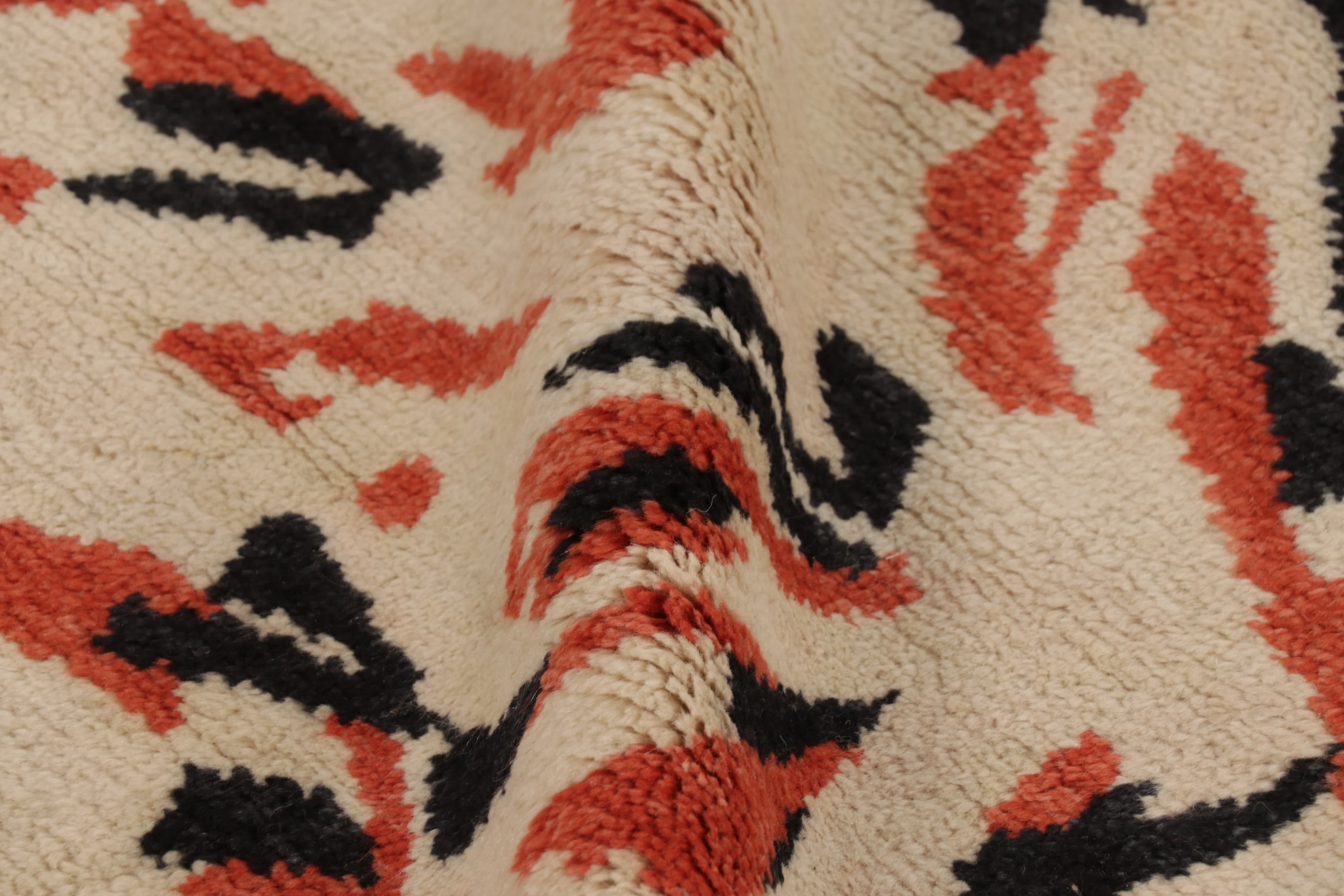 Oversized Contemporary Art Deco Square Rug