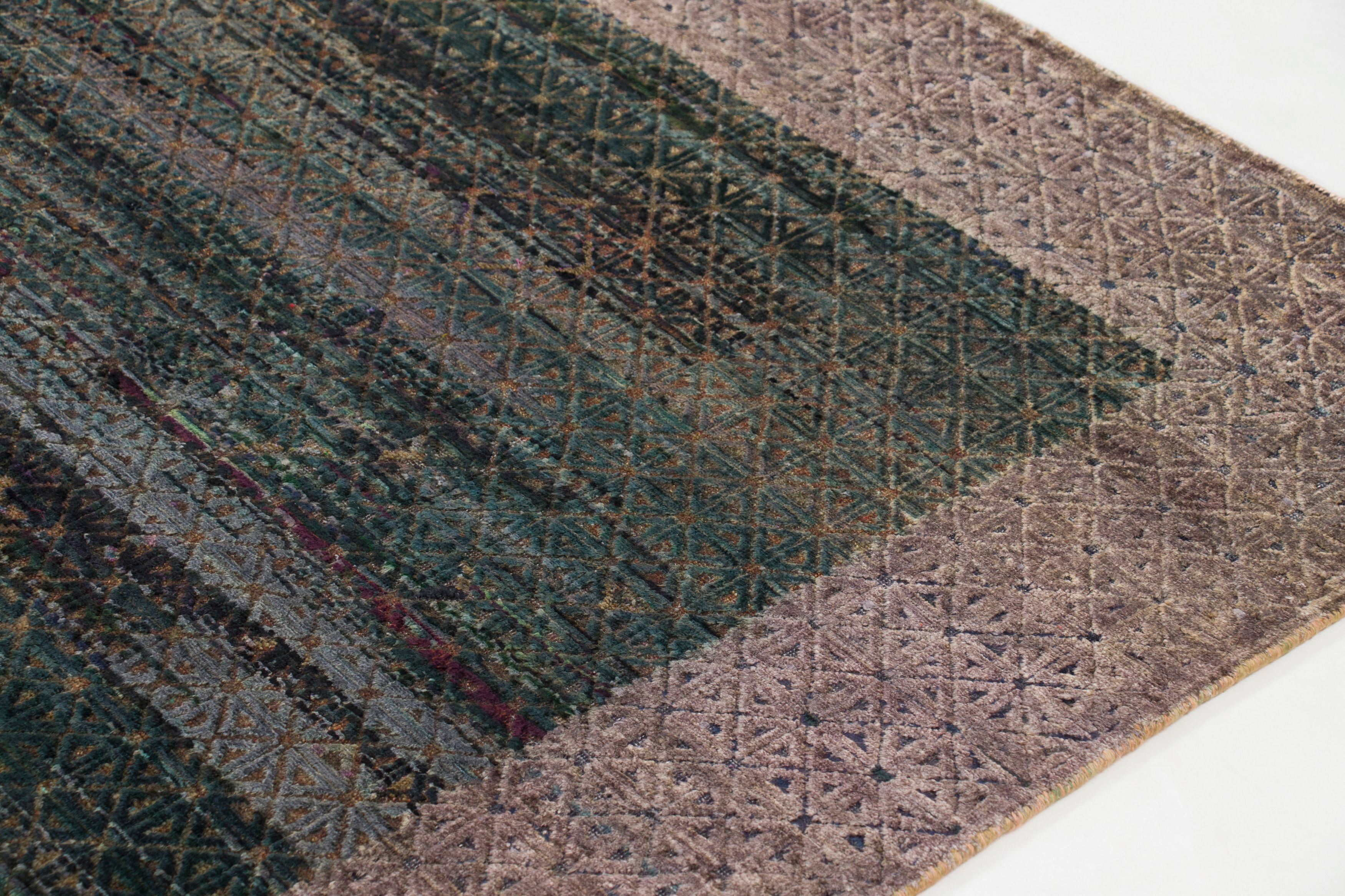 Contemporary Geometric Rug
