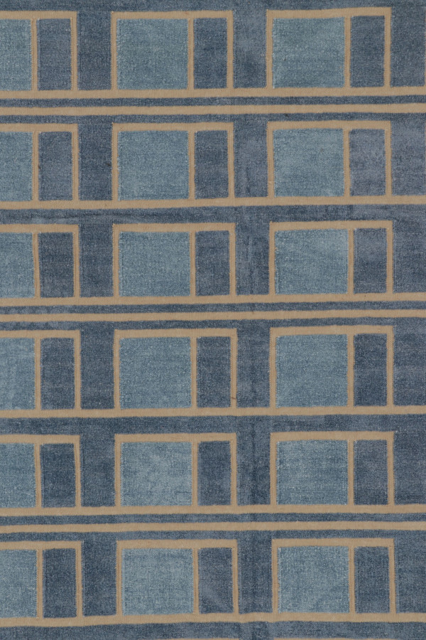 Contemporary Dhurrie Flatweave Rug
