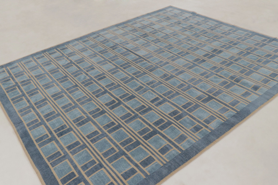 Contemporary Dhurrie Flatweave Rug