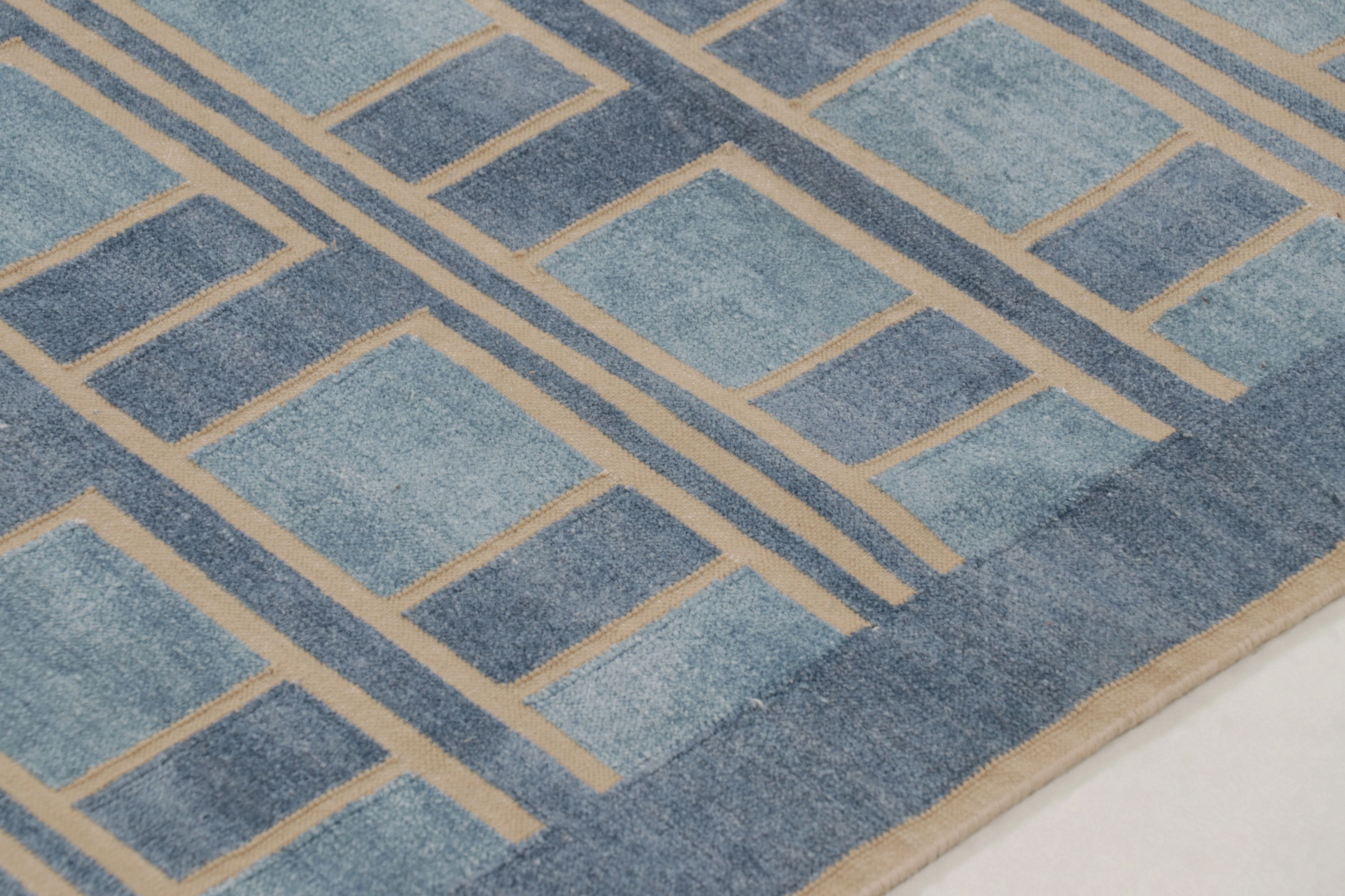 Contemporary Dhurrie Flatweave Rug