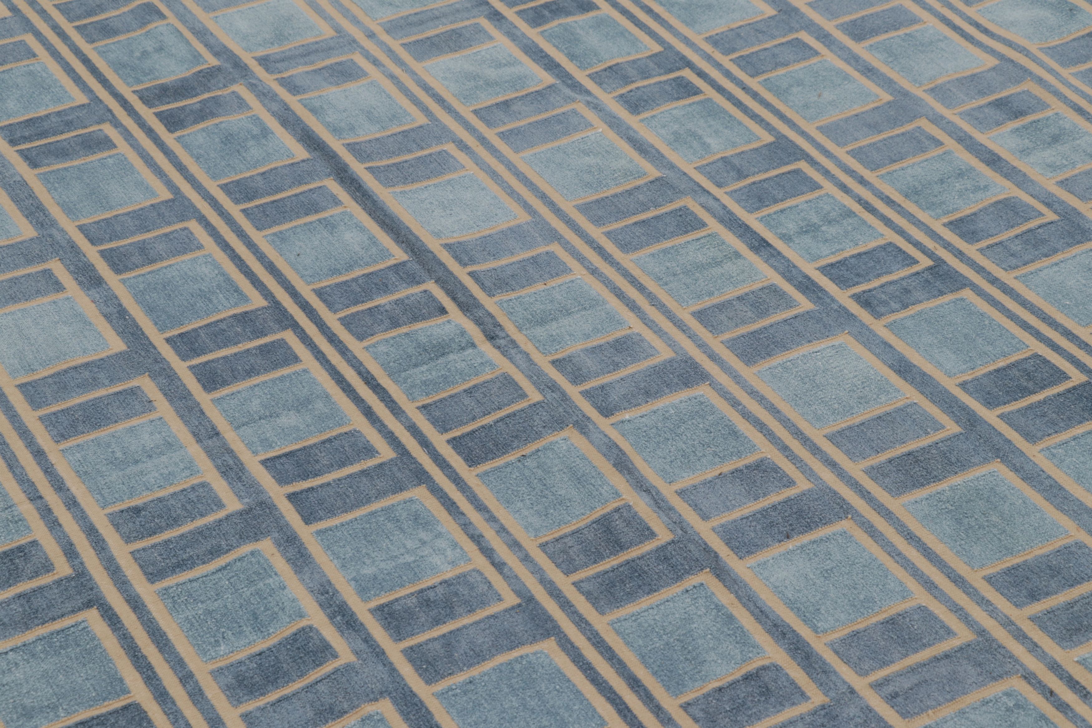 Contemporary Dhurrie Flatweave Rug