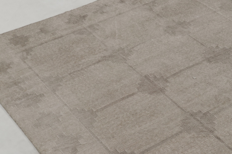 Oversized Contemporary Dhurrie Rug