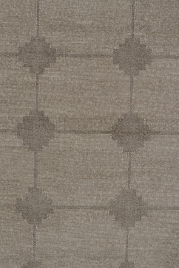 Oversized Contemporary Dhurrie Rug