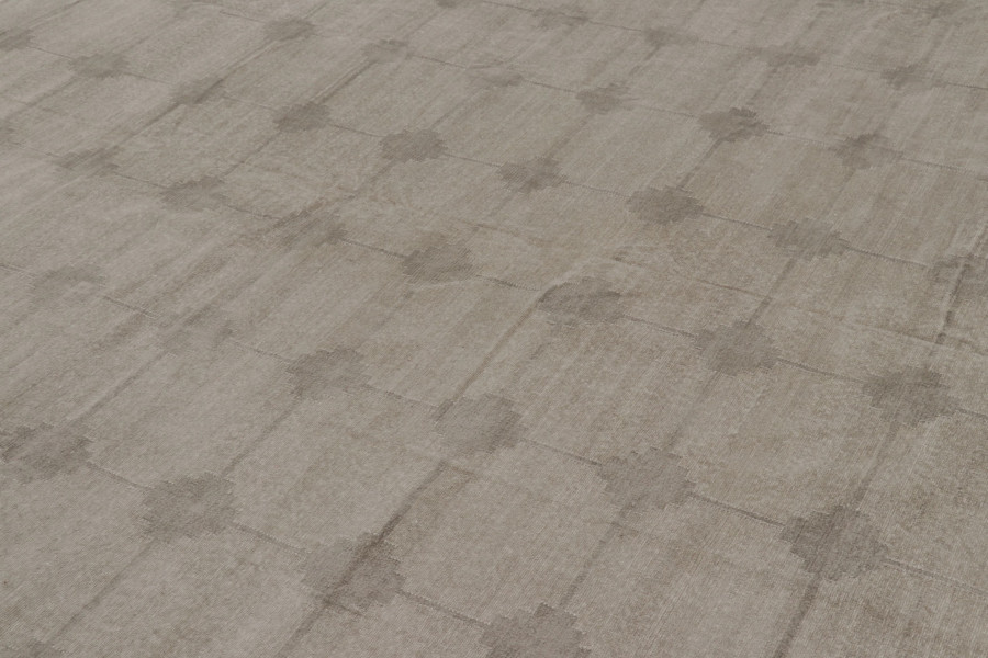 Oversized Contemporary Dhurrie Rug