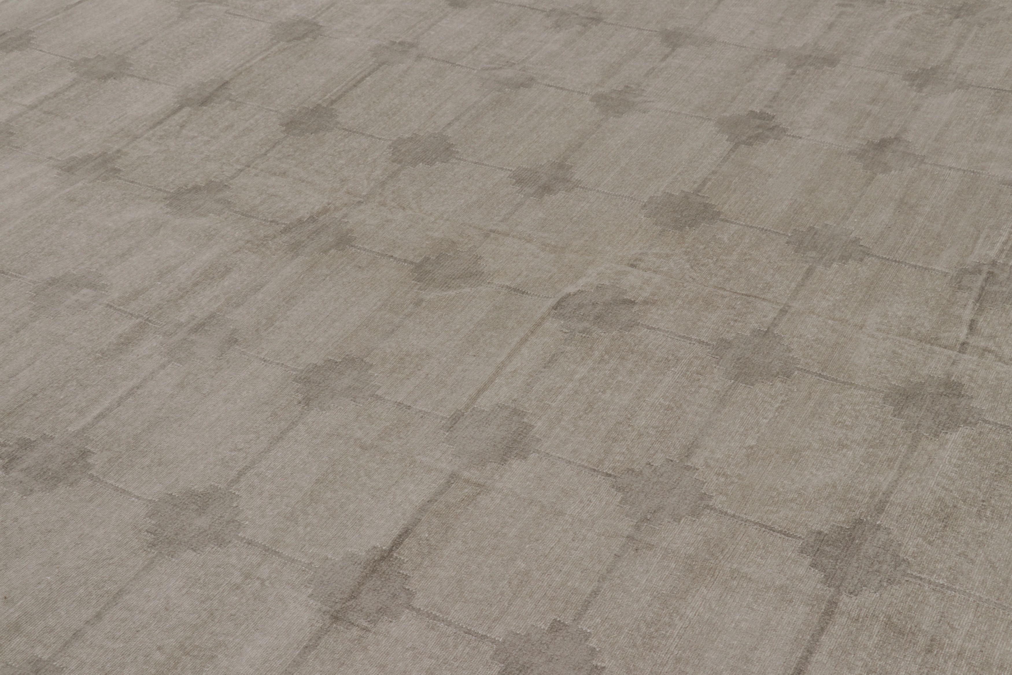 Oversized Contemporary Dhurrie Rug
