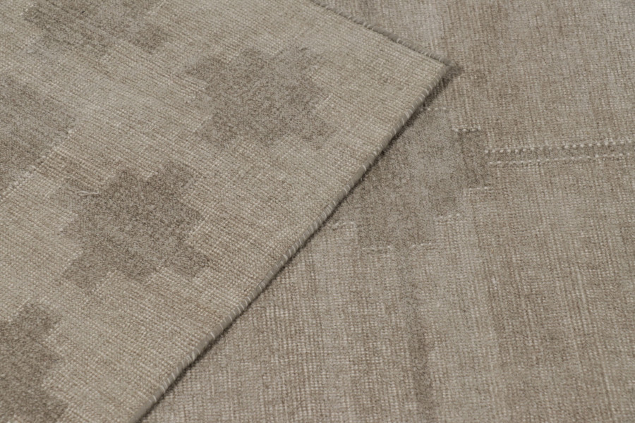 Oversized Contemporary Dhurrie Rug