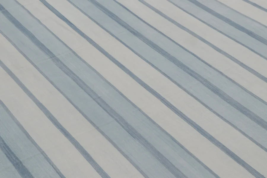 Oversized Contemporary Dhurrie Rug