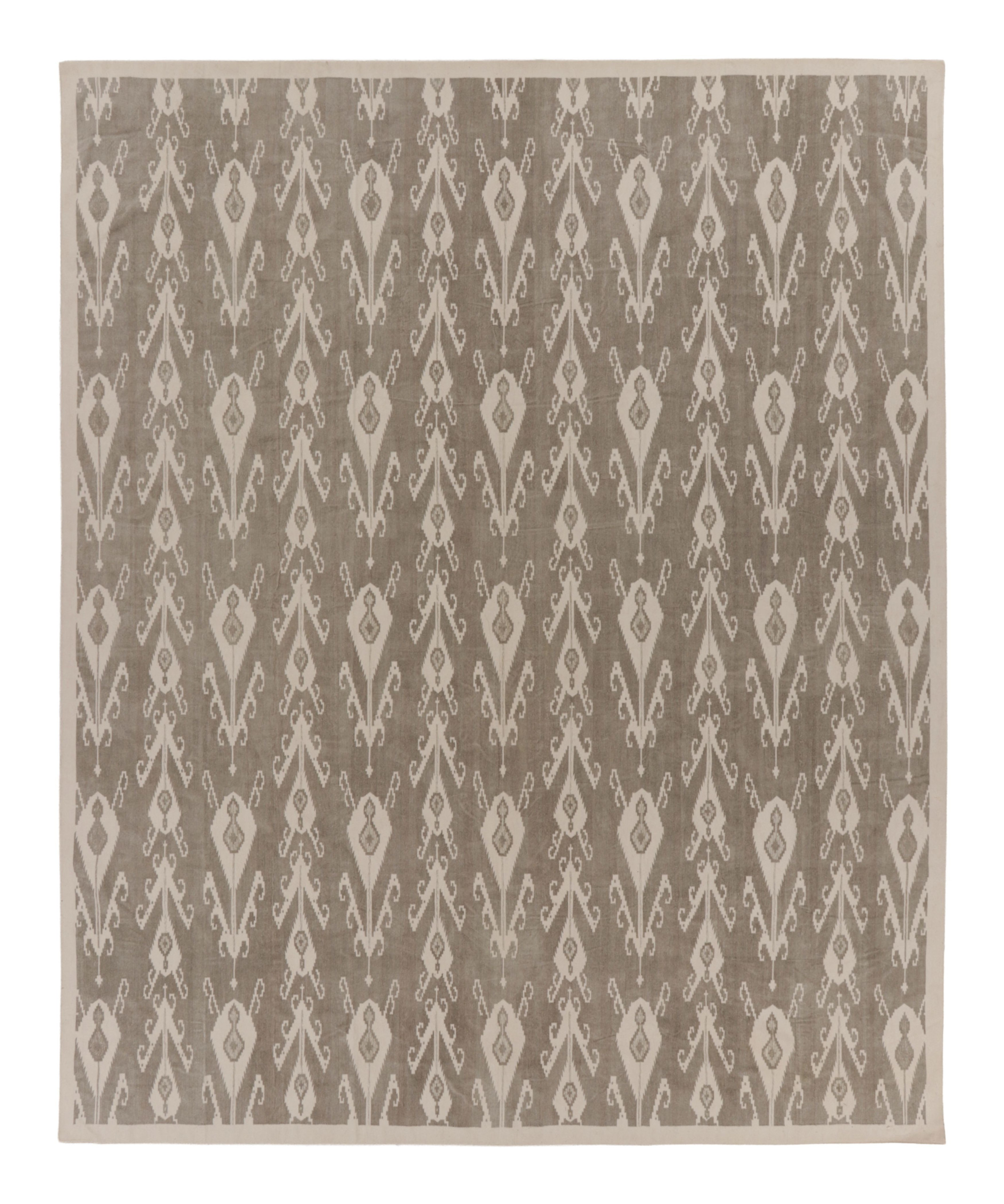 Oversized Contemporary Dhurrie Rug