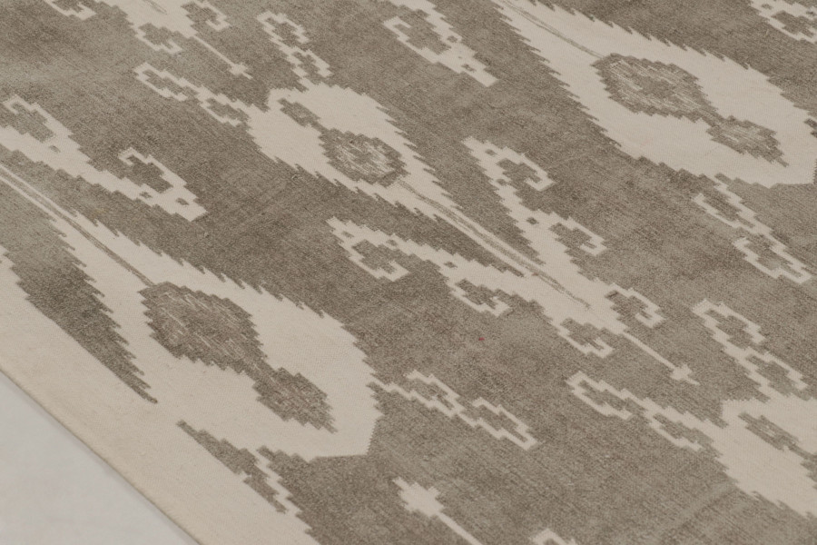 Oversized Contemporary Dhurrie Rug
