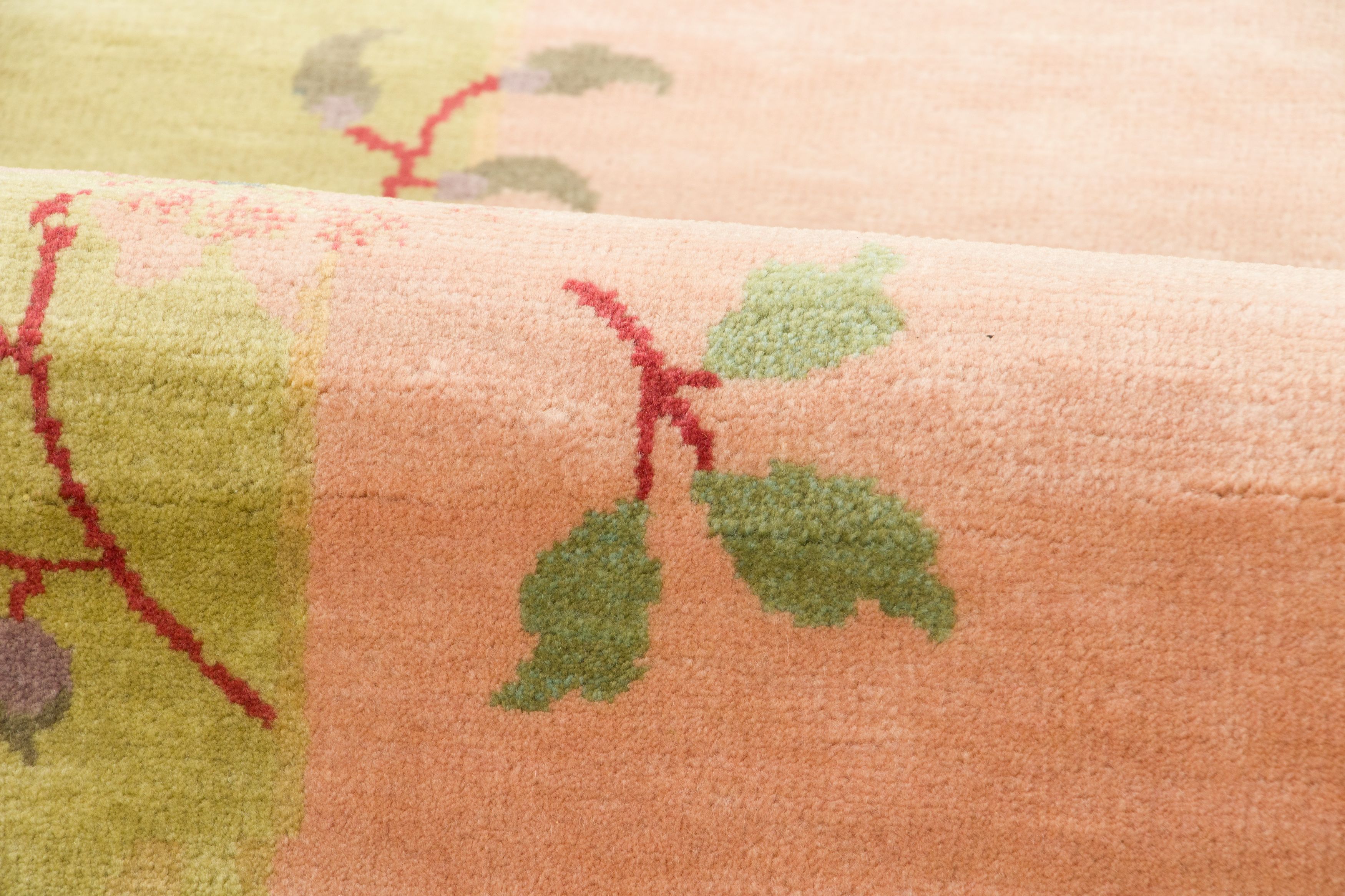Chinese Deco Floral Runner