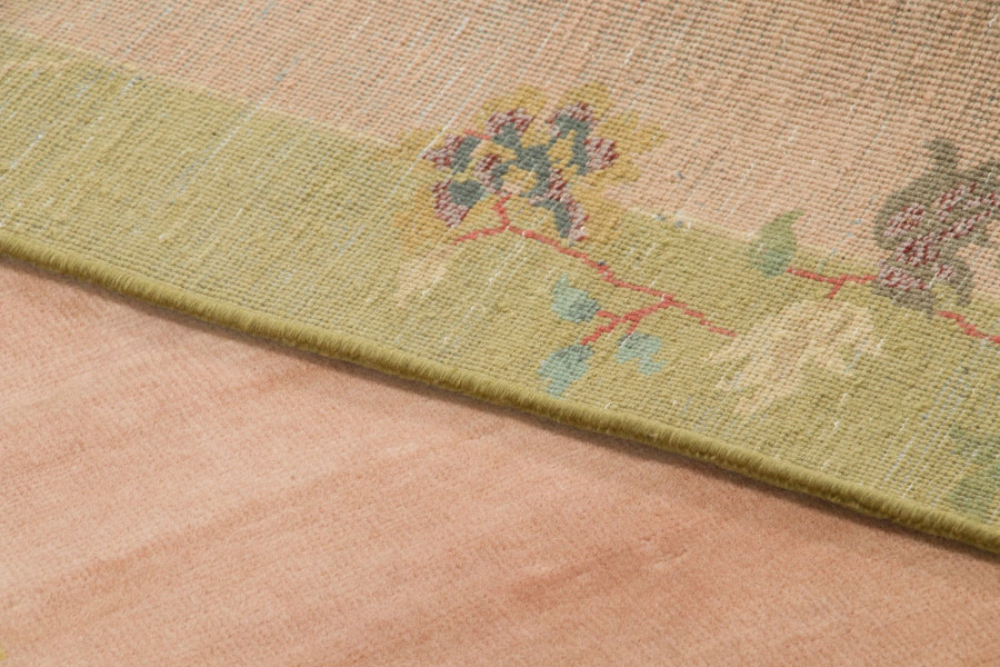 Contemporary Chinese Deco Square Rug