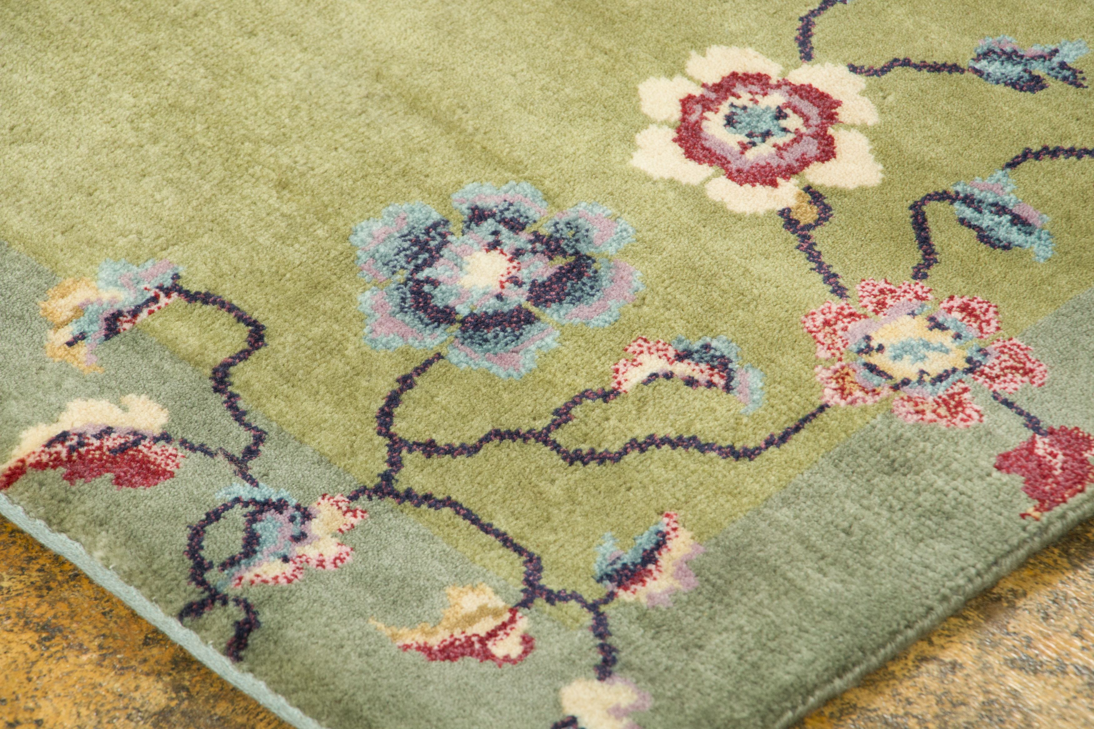 Contemporary Chinese Deco Rug