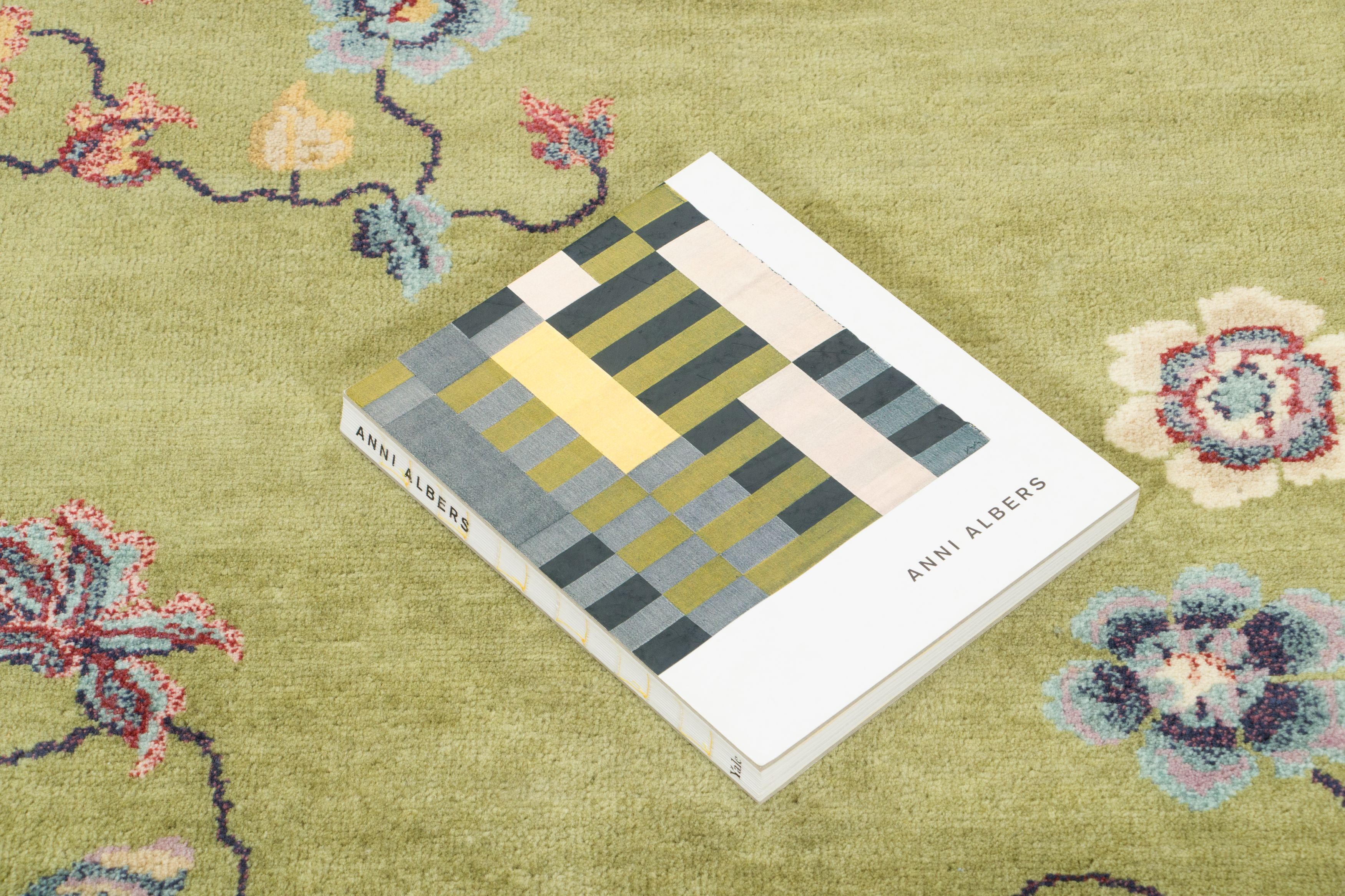 Contemporary Chinese Deco Square Rug