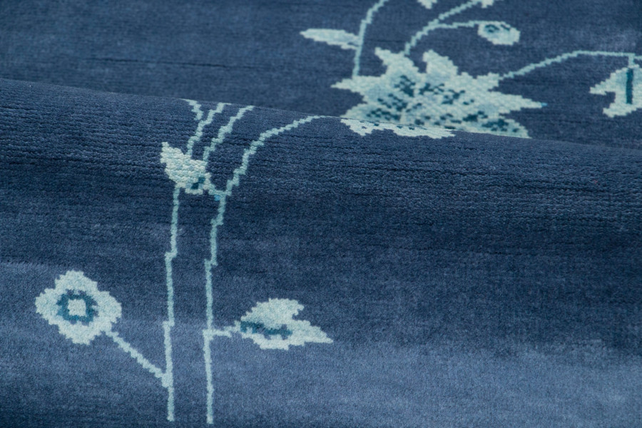 Contemporary Chinese Deco Pictorial Rug