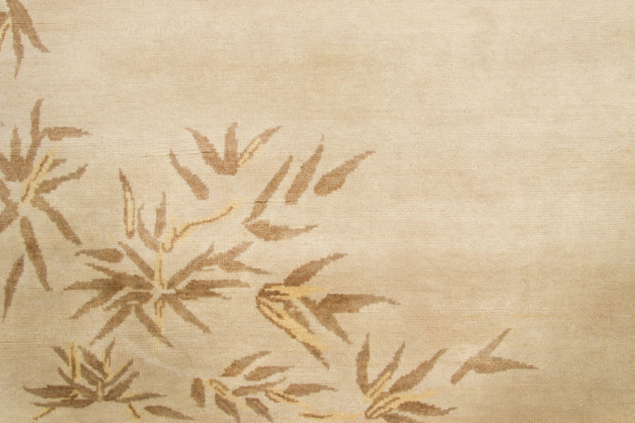 Contemporary Chinese Deco Square Rug