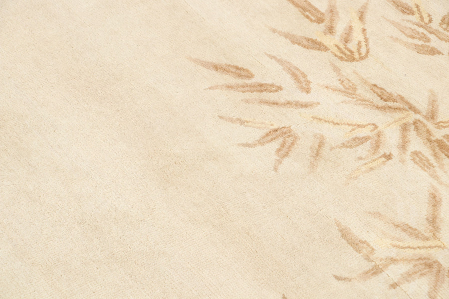 Contemporary Chinese Deco Square Rug