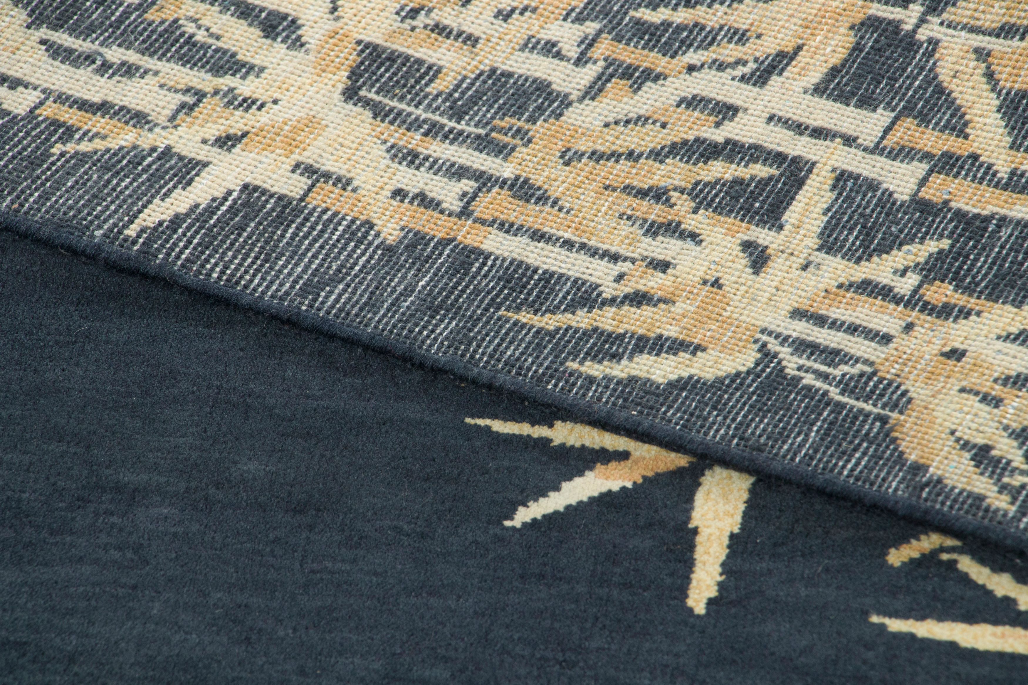 Contemporary Chinese Deco Rug