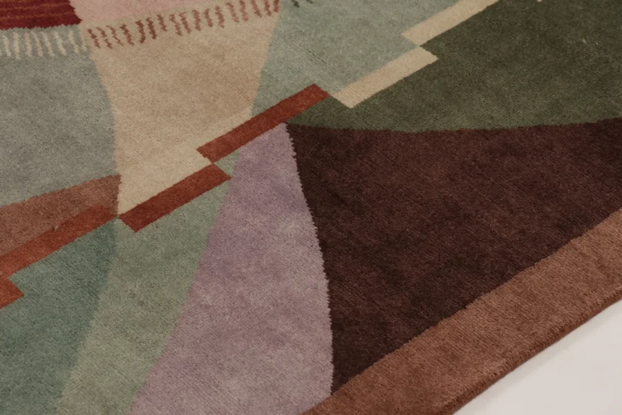 Oversized Contemporary Chinese Deco Rug