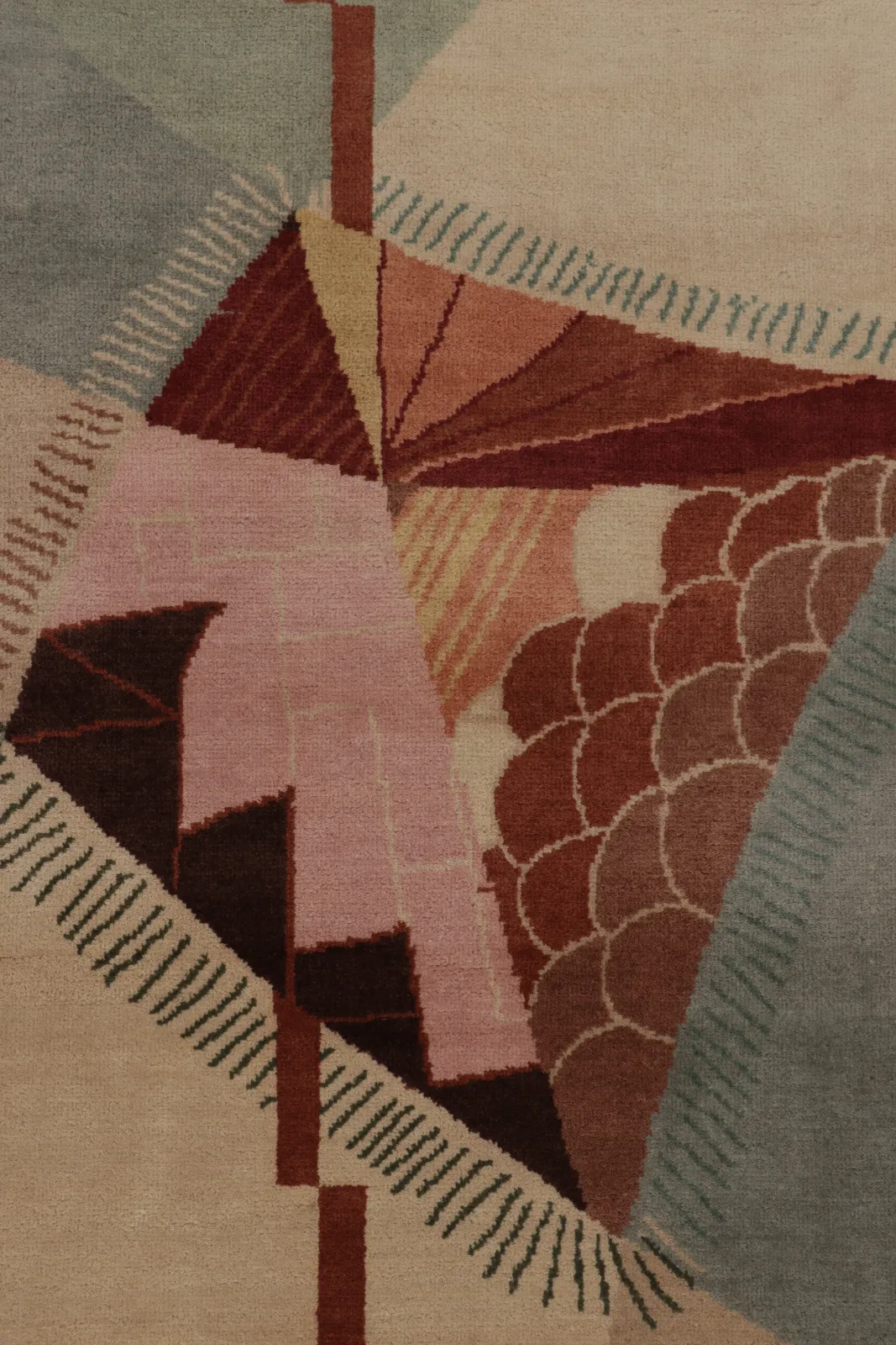 Oversized Contemporary Chinese Deco Rug
