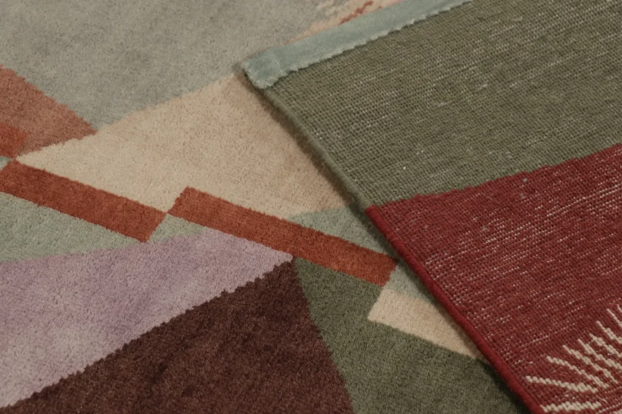 Oversized Contemporary Chinese Deco Rug