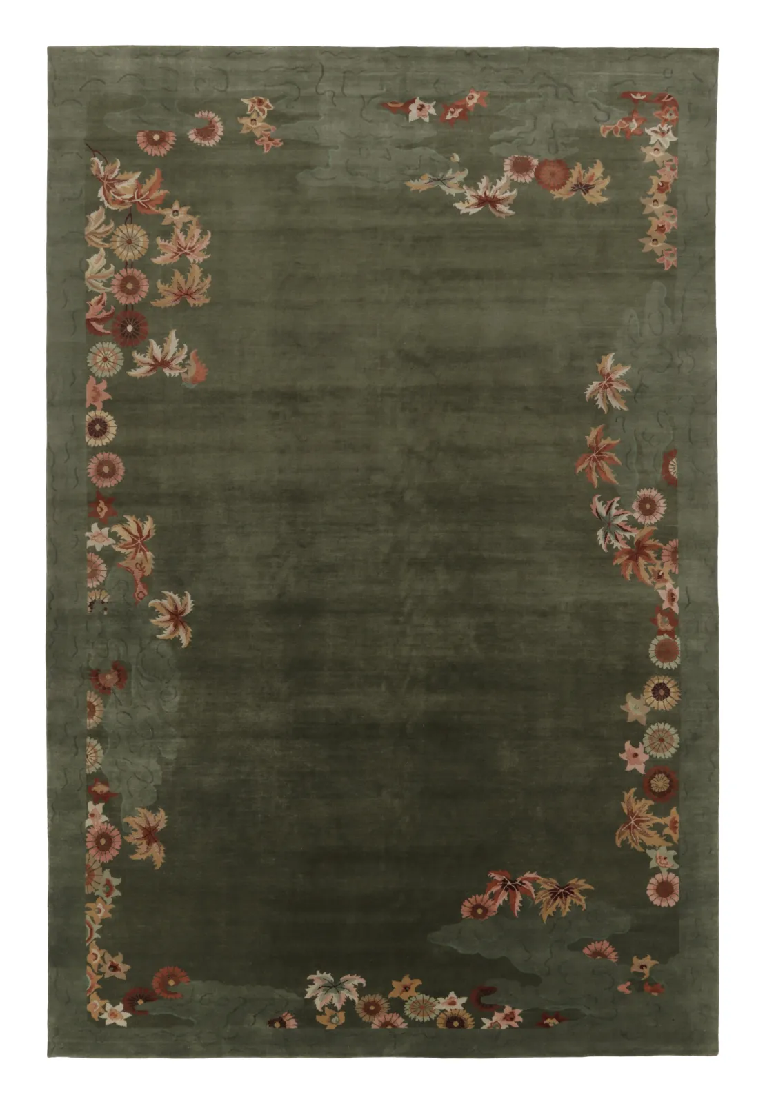 Oversized Contemporary Chinese Deco Rug
