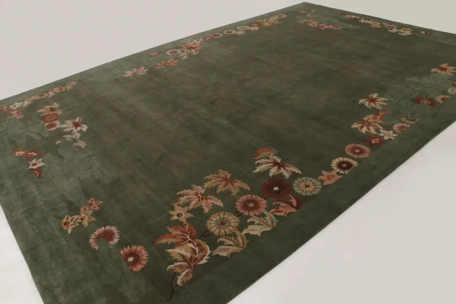 Oversized Contemporary Chinese Deco Rug