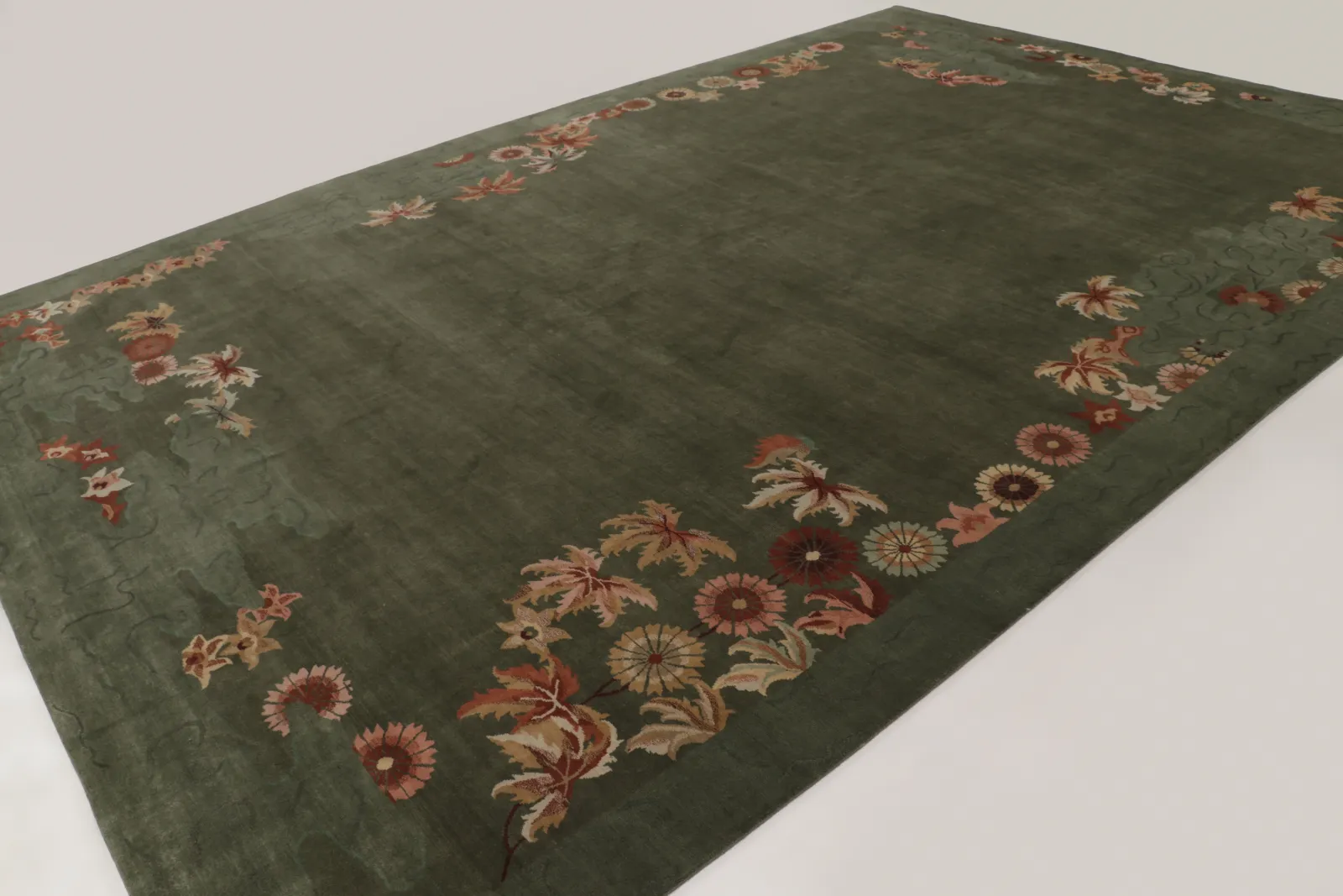 Oversized Contemporary Chinese Deco Rug