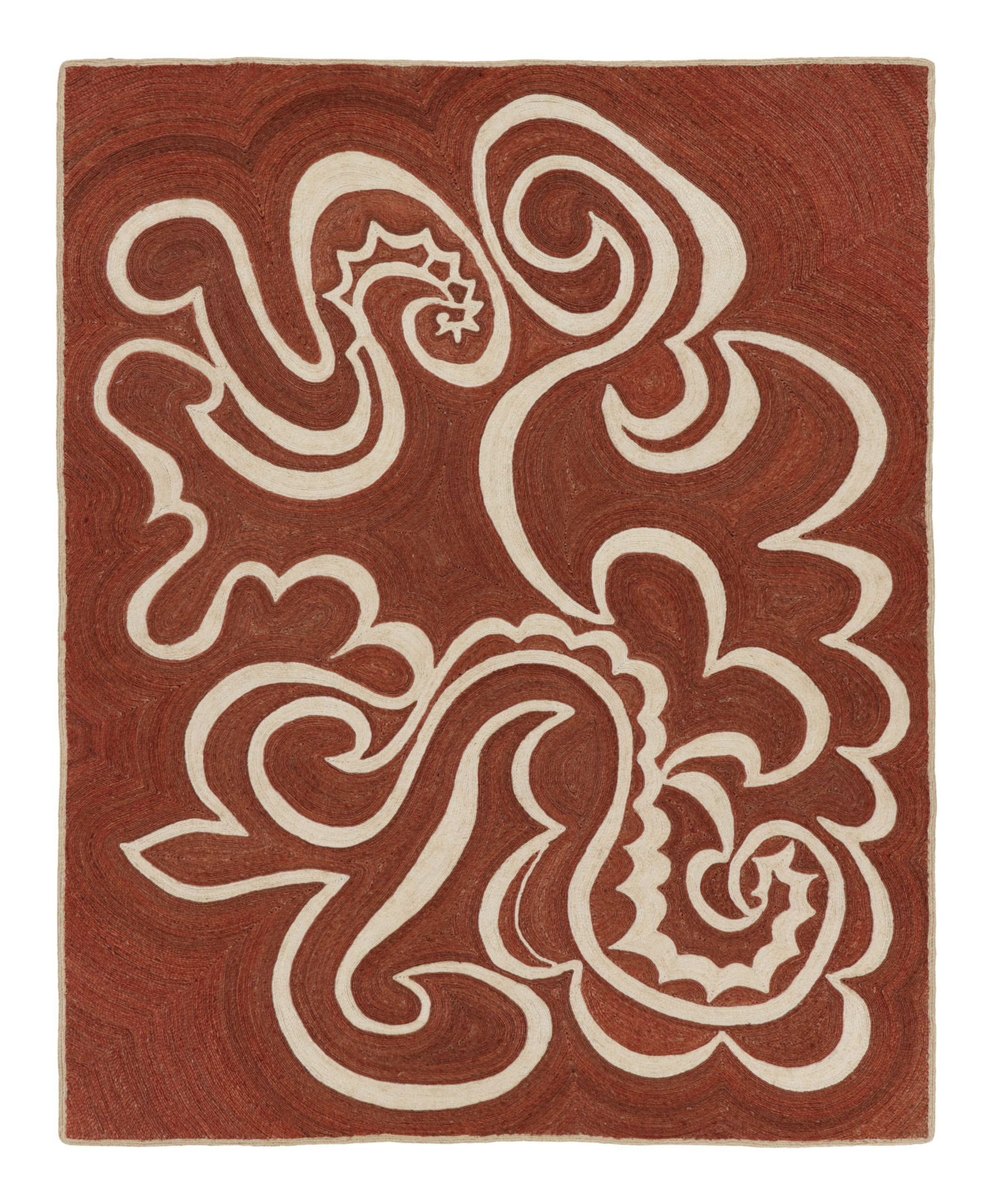 Contemporary Mid-Century Modern Rug