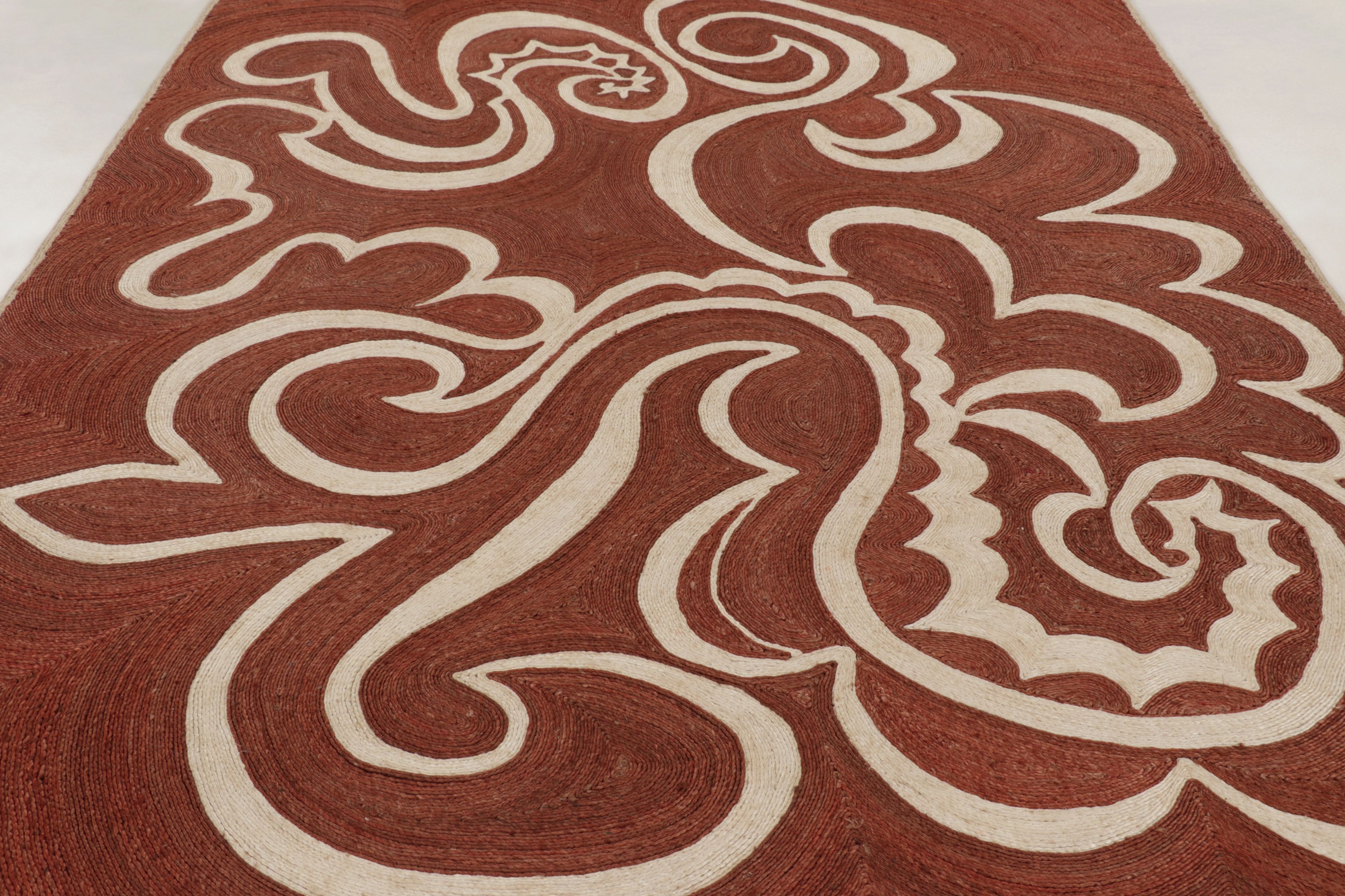 Contemporary Mid-Century Modern Rug