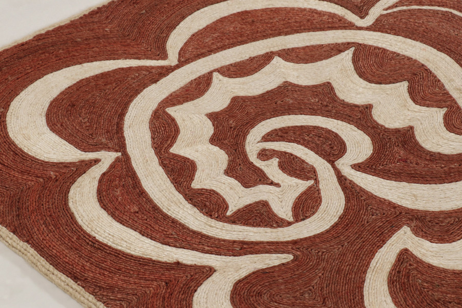 Contemporary Mid-Century Modern Rug