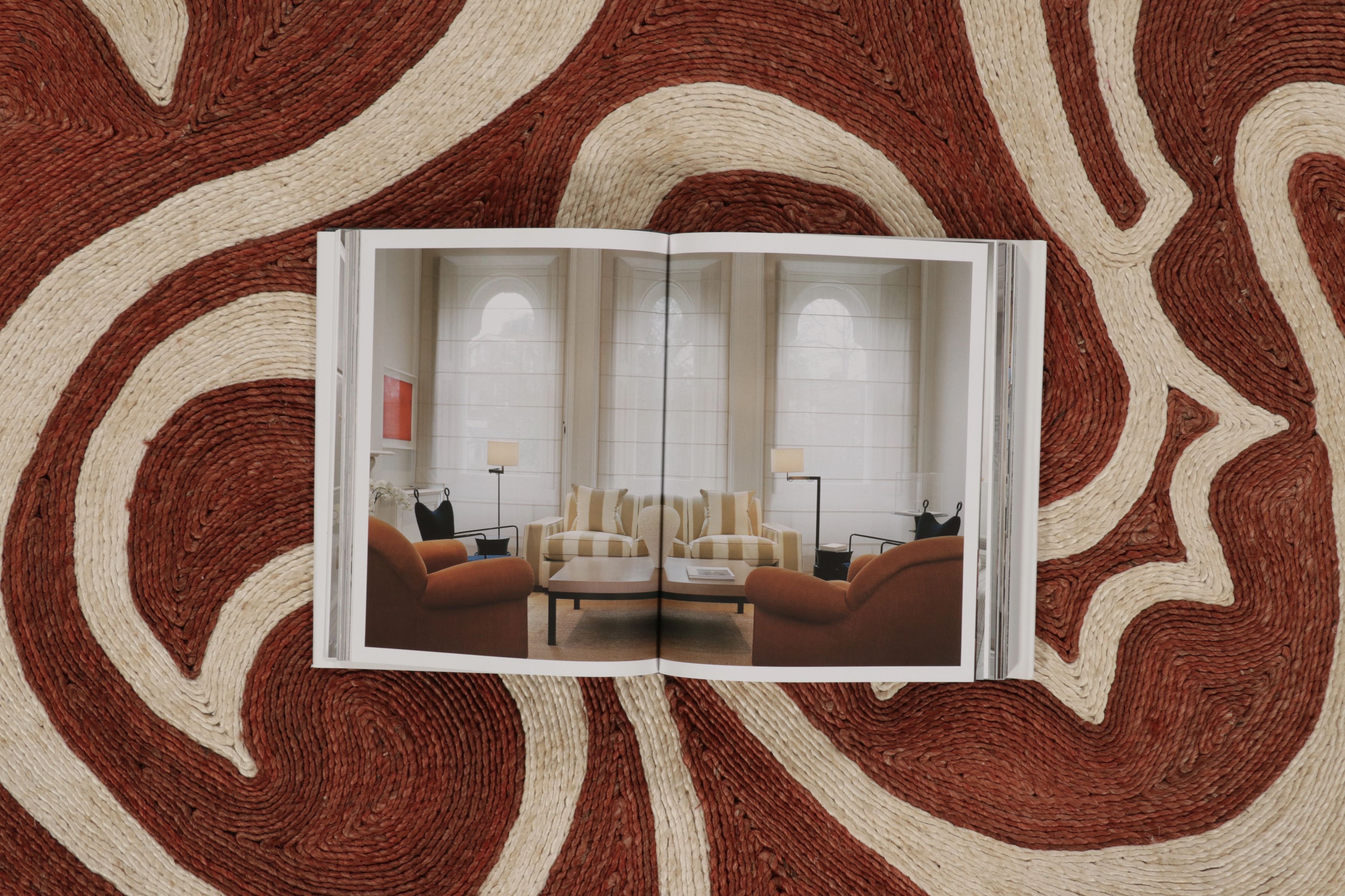 Contemporary Mid-Century Modern Rug