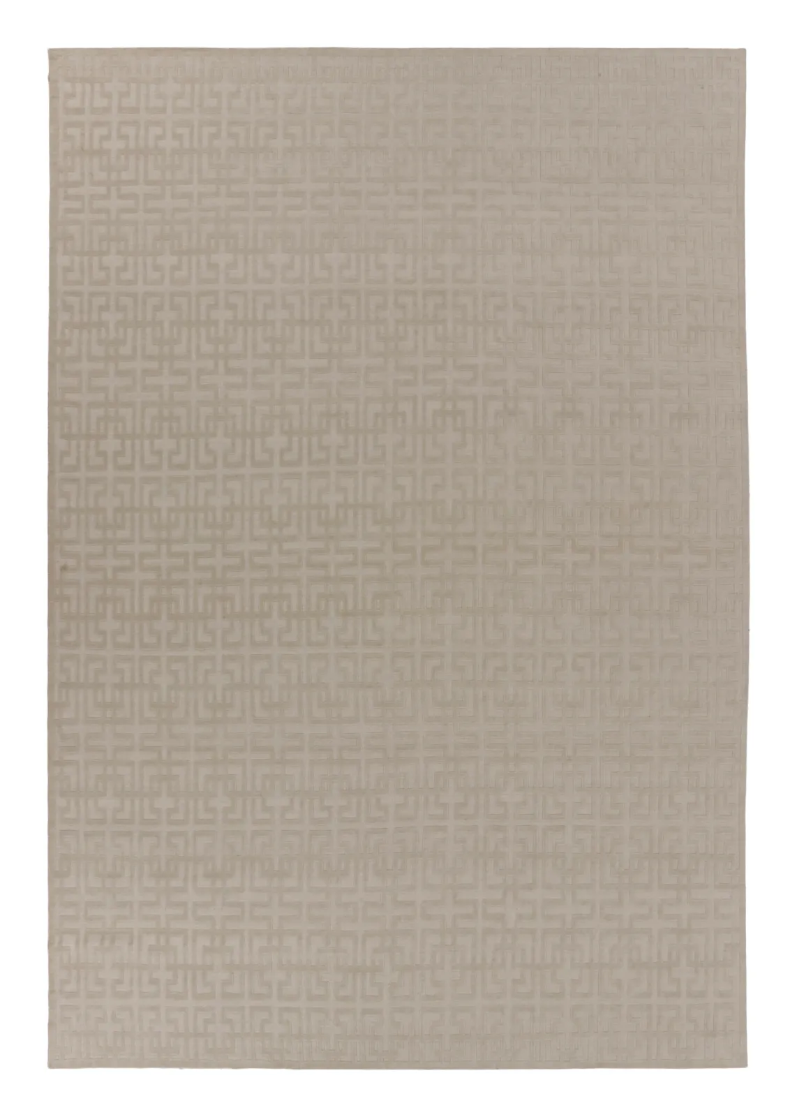 Oversized Contemporary Geometric Rug