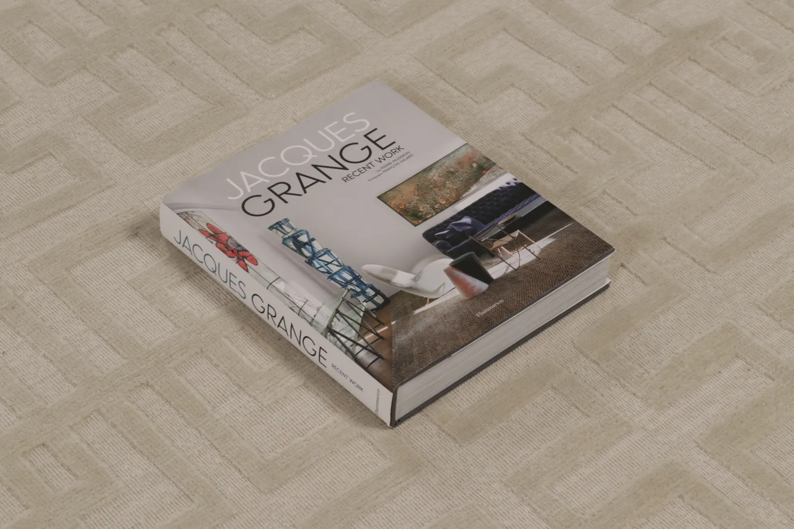 Oversized Contemporary Geometric Rug