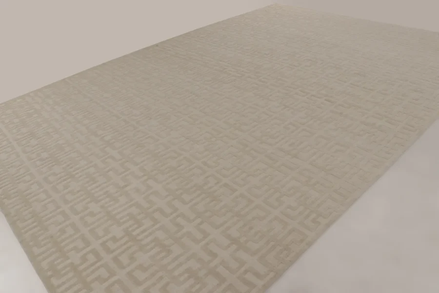 Oversized Contemporary Geometric Rug