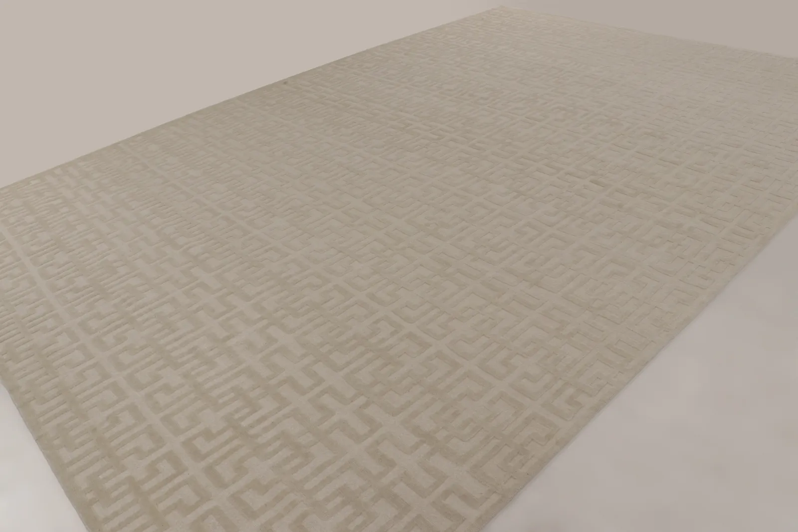 Oversized Contemporary Geometric Rug