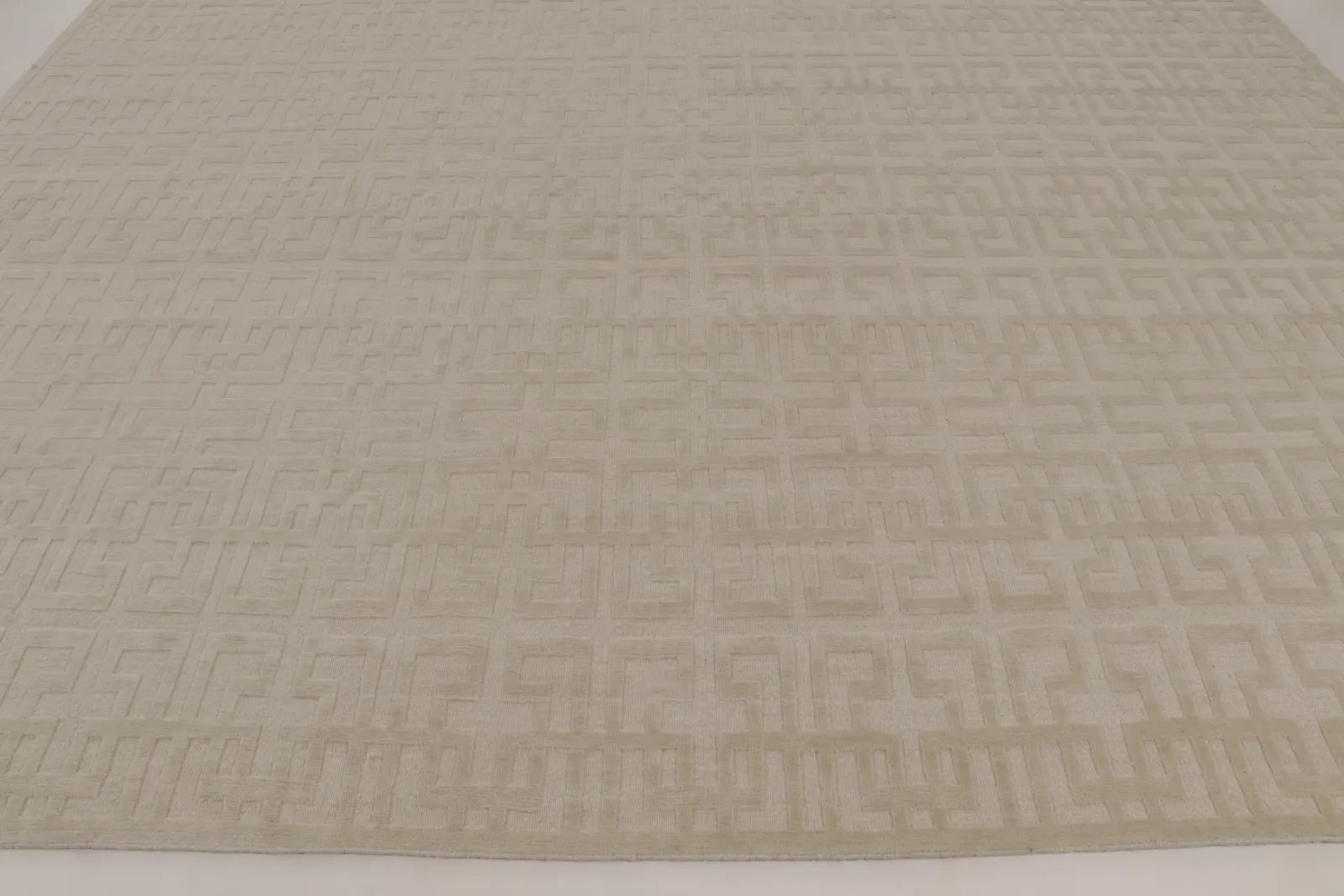 Oversized Contemporary Geometric Rug