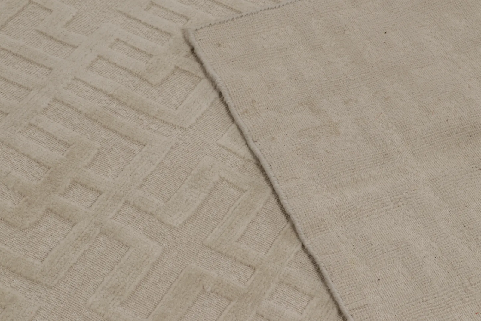 Oversized Contemporary Geometric Rug