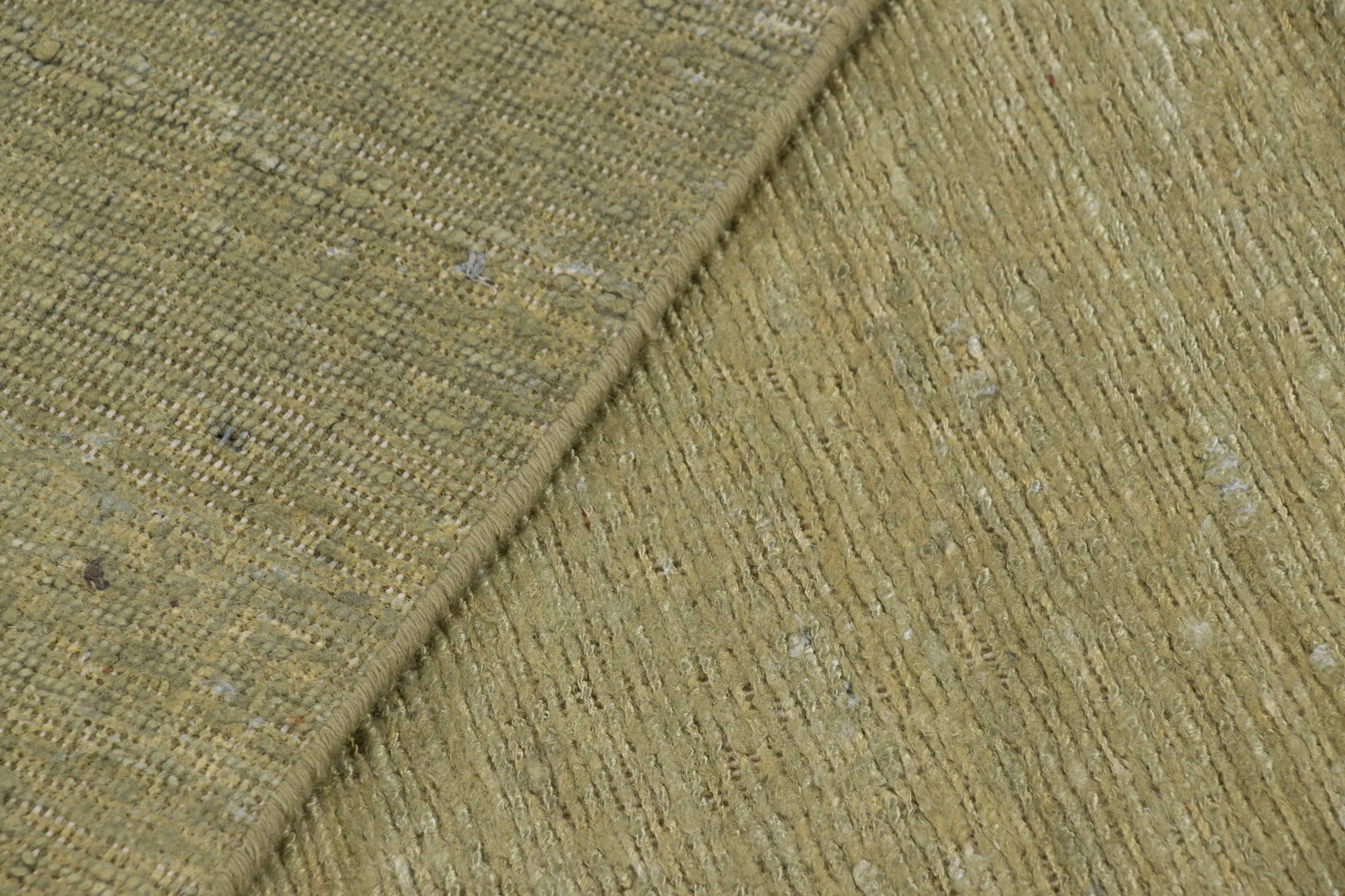 Contemporary Textural Square Rug