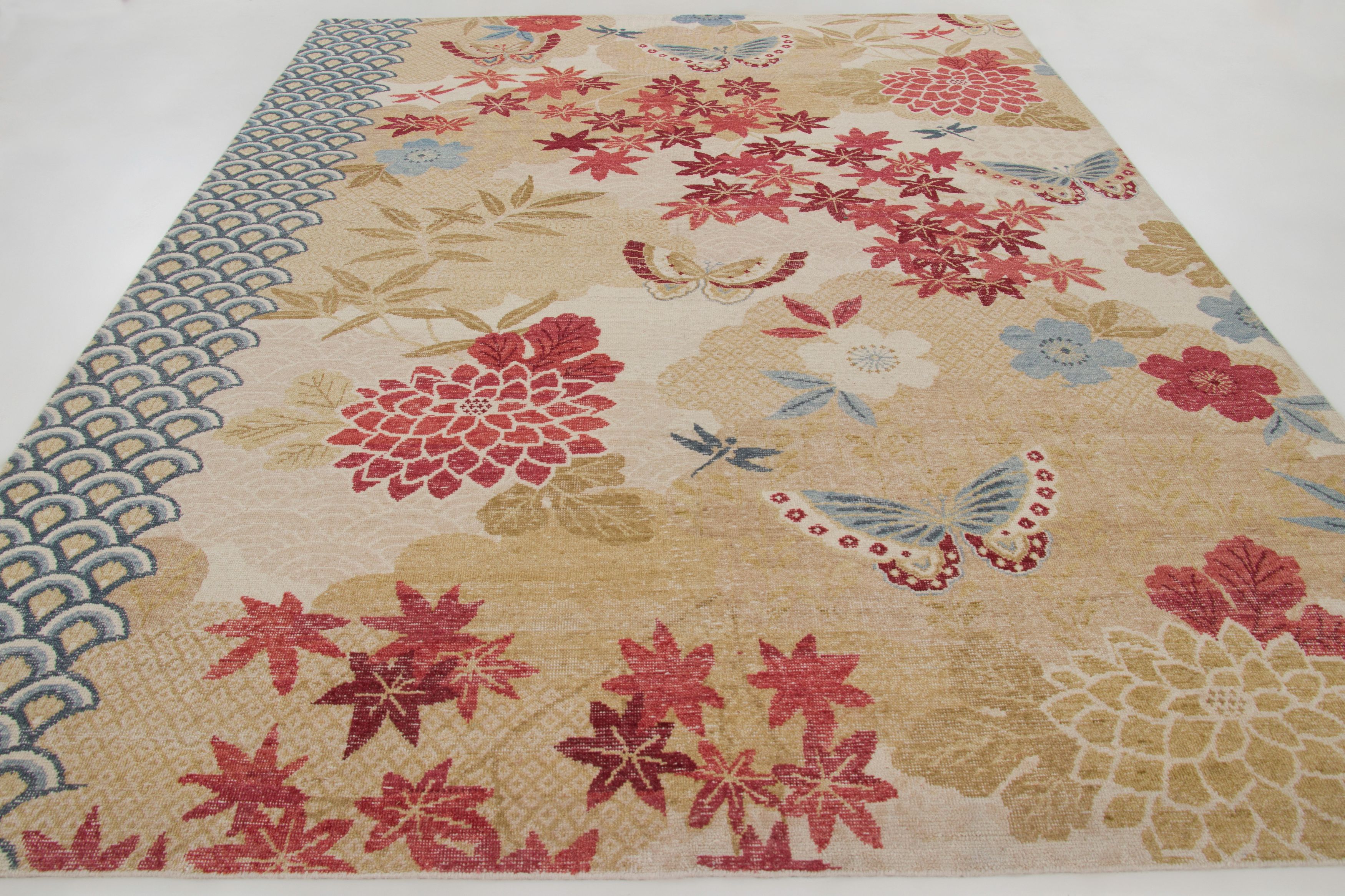 Contemporary Japanese Pictorial Rug