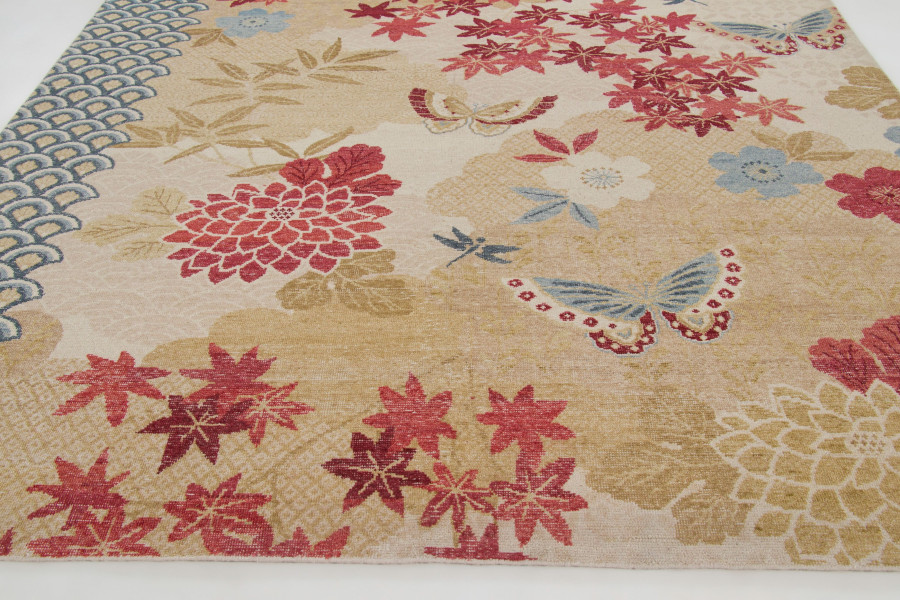 Contemporary Japanese Pictorial Rug